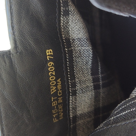 Cole Haan Black Suede ankle boots size 7 - Picture 9 of 10